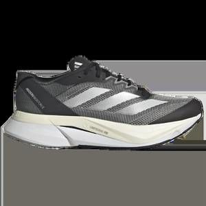 NEW ADIDAS women's adizero boston 12 shoes in white/core black carbon